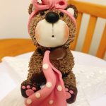 Boneco em pasta de açucar - Decoração